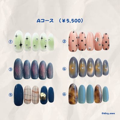 Aコース サンプルデザイン👑*°♡