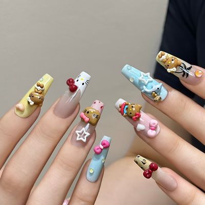 【ハンド長さだし】10本持ち込みデザイン￥16900