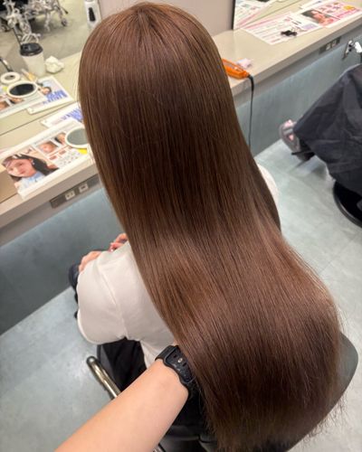 ブリーチなしwカラー