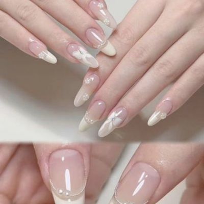 🌸チップ長さ出し10本【オフ
なし】6本デザイン