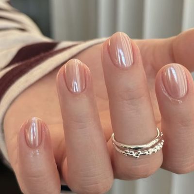 ミラー🪞ネイル💅、10本長さだし