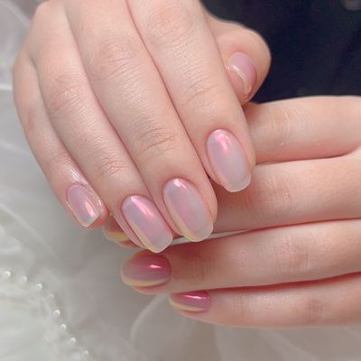 ミラーネイル(ワンカラーorマグネットのメニューのみ)