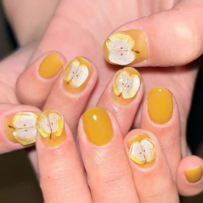 🍎定額りんご3Dネイル 