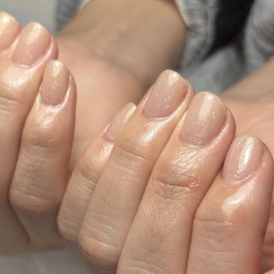 再来店のお客様
シンプルコース（アートをしないシンプルなネイルをしたい方）