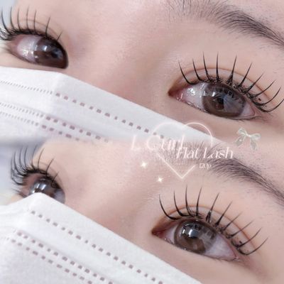 🤍Lカールフラットラッシュ120p ~オフ込み~🤍 LED変更➕¥500