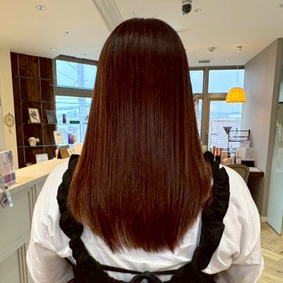 髪質改善トリートメント＋カット ¥17600〜
