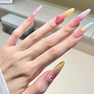 「💅ハンドネイル💅」10本長さだし➕パーツ付け放題・オフ無し