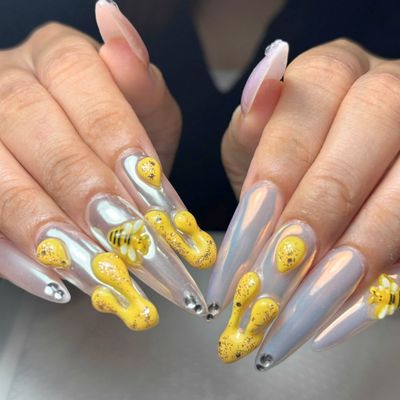 【長さだし★ミラー　7,980円】甘皮ケア付き★フィルイン対応