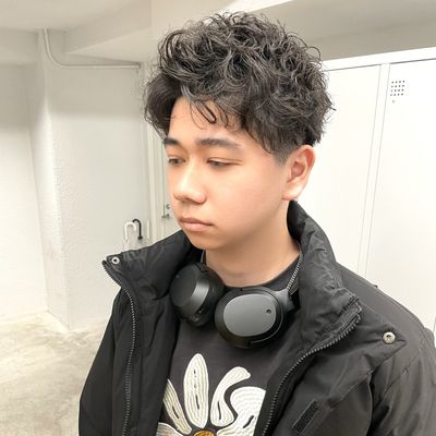 メンズパーマ＋カット