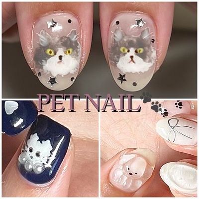 ꒰ ՞•ﻌ•՞ ꒱ PET♡nail ฅ^•ﻌ•^ฅ
リピーター様