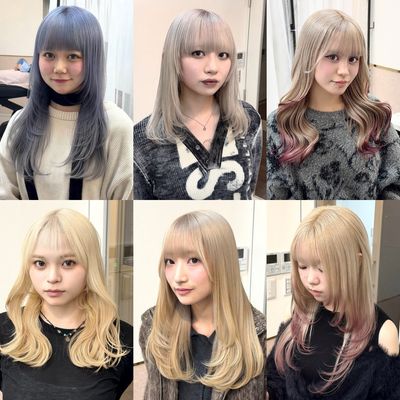 【憧れ髪に】ブリーチ2回カラープレミアムトリートメント