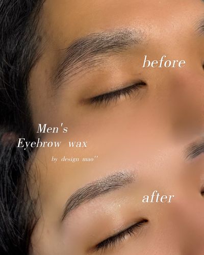Men's アイブロウWax🫧お仕上げまでさせていただきます♡