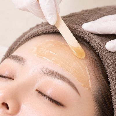 額（おでこ）WAX脱毛