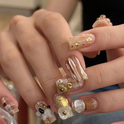 <insギミック風> ネイル¥10500