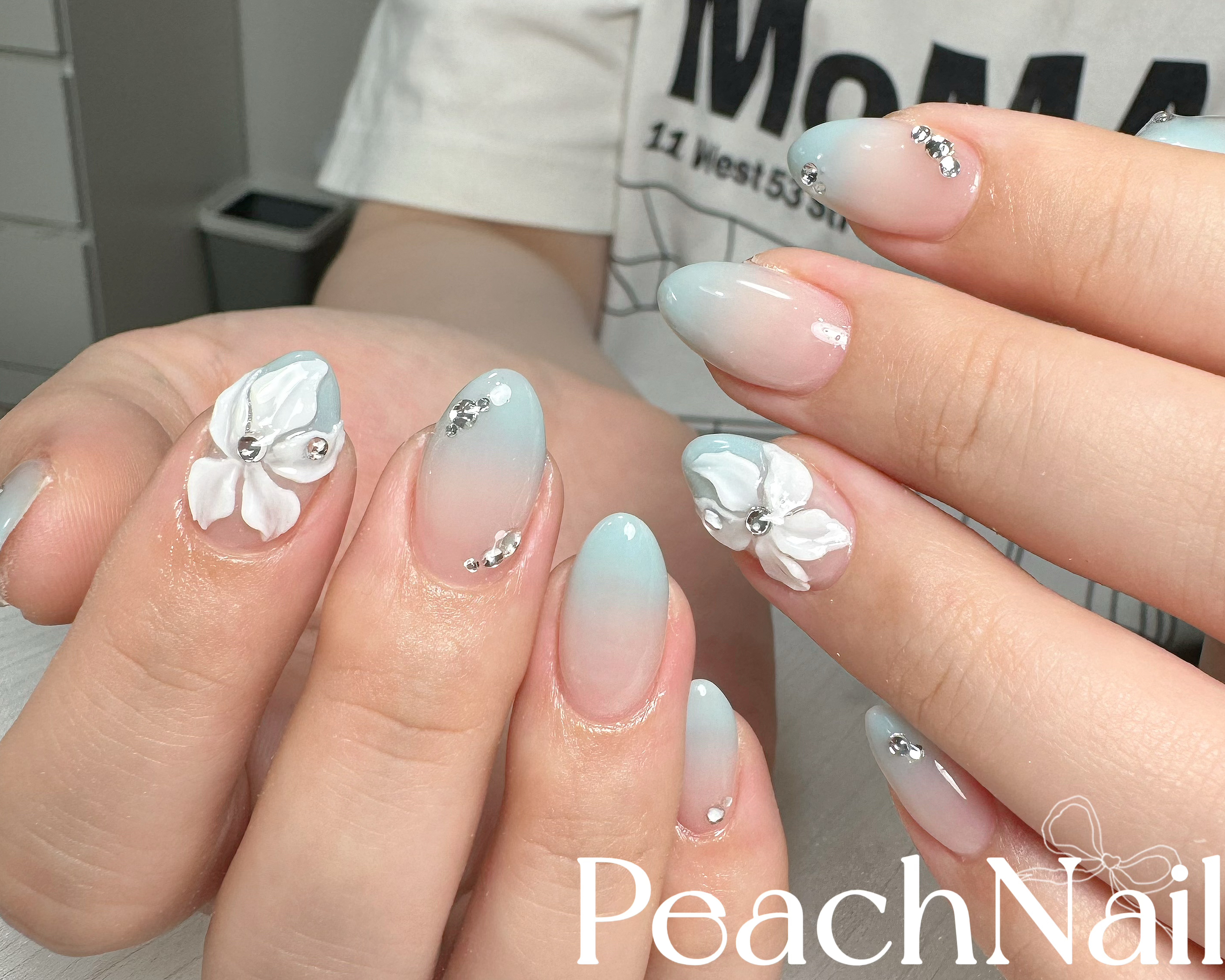 Peach_Nail
