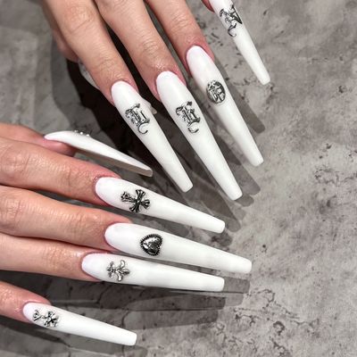 スカルプチュア（10本長さ出し）＋ワンカラー、グラデーション、フレンチ