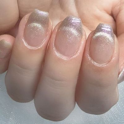 【Hand人気フレンチ～光のライン】マグネットフレンチ