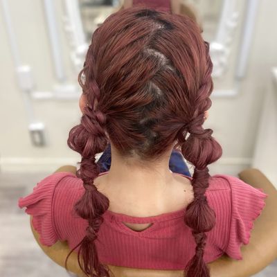 30〜40分程度の髪型/デザインヘアセット
