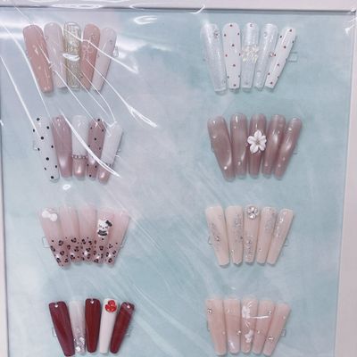 🎊【チップ長さ出し】ワンホンデザイン 🎊