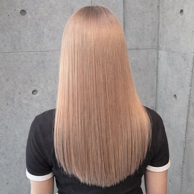 🩷初ブリーチの方に大人気🩷ケアブリーチ全頭1回＋艶カラー＋内部補修TR