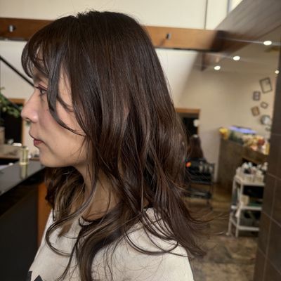 お手入れ楽チンカット＋髪質改善カラー