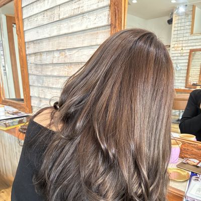 カット＋ケアカラー＋クイックトリートメント