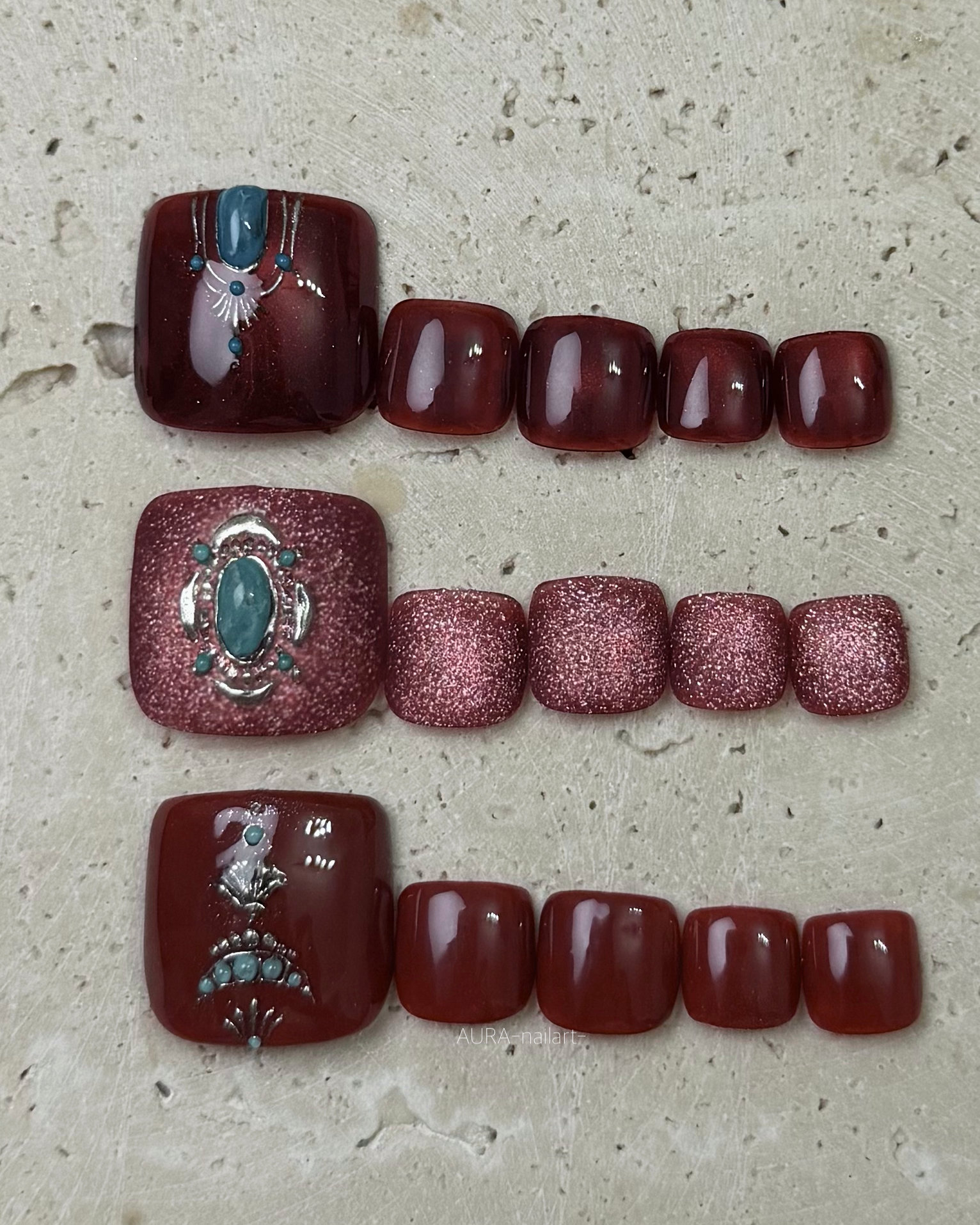 AURA_nailart