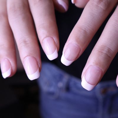 クリアベースフレンチネイル