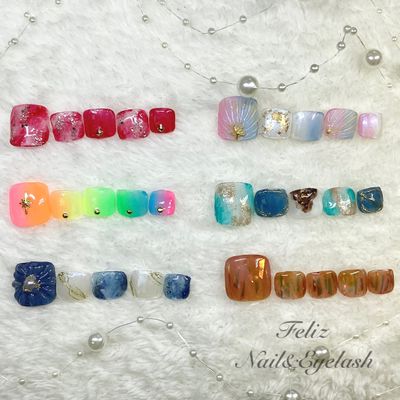 【FOOTパラジェル】10本オーダーメイド(持ち込み可)