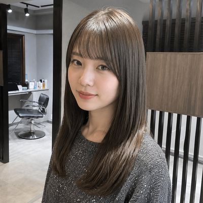 夏対策用　艶感アップストレート
