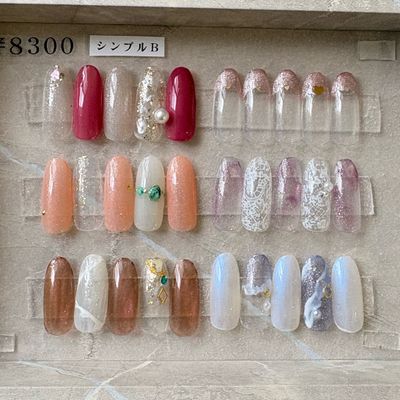 【当店初めての方限定】シンプルコースB(甘皮ケア、保湿付き)8300円→7000
