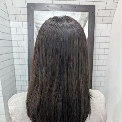 美髪ストレート