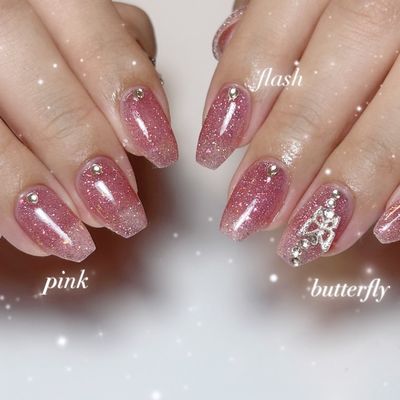 キラキラ✨フラッシュネイル