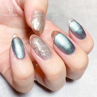 【Gel Clear French Nails】
クリアフレンチネイル
