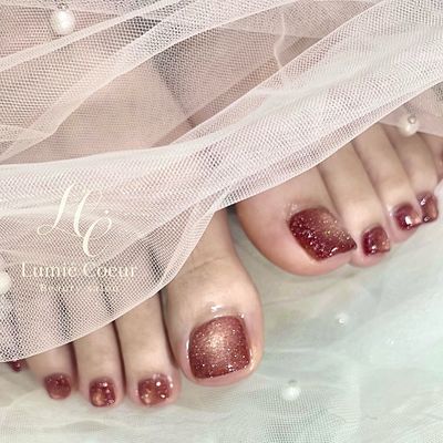 [Foot]💎マグネット・フラッシュマグネット・ミラーネイル ワンカラーコース💎