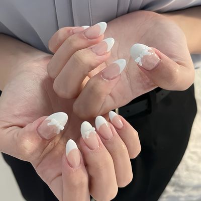 10本フレンチネイル🖤オフあり