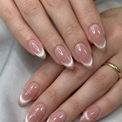 マグネットフレンチネイル。