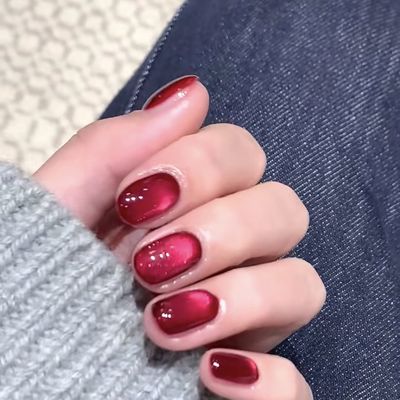 自爪マグネット ワンカラー orフレンチorぷるぷる