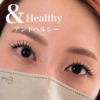 アンドヘルシー【エクステ＋パーマ】100本コース　