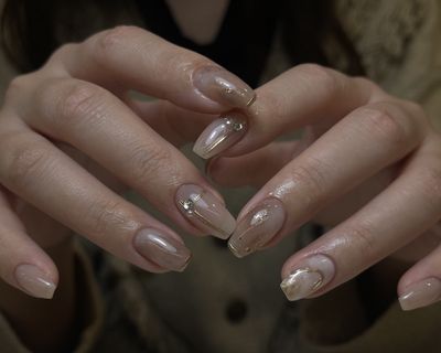 【Hand】チップ長さだし 10本art持ち込み