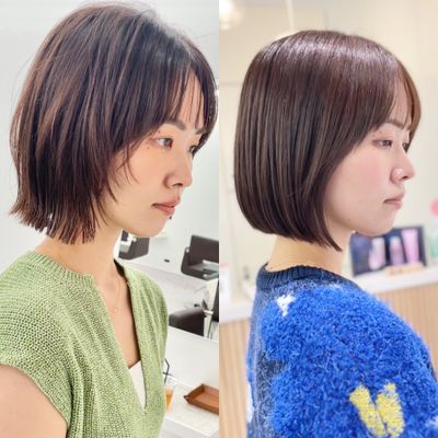 【ネイリー限定】カット＋カラー＋髪質改善tr2ステップ¥17600→¥13200