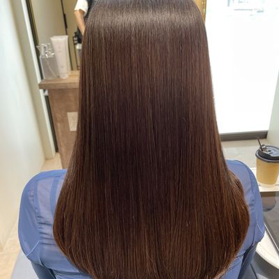 カット＋髪質改善ミラーカラー＋頭皮改善ヘッドスパ
