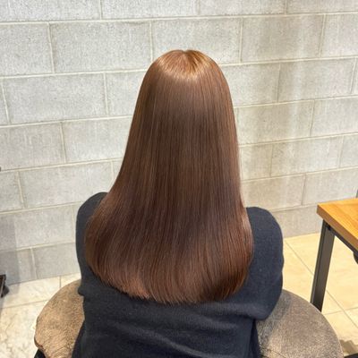 ブリーチなしダブルケアカラー