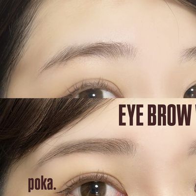 〔オーダーメイド眉毛デザイン〕アイブロウWAX間引きメイク込¥5300→4800