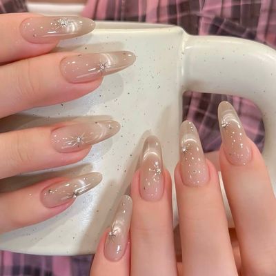 (研修中)    ✨ ミラーネイル×パーツ ⭐ 