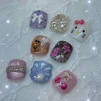 7月限定価格🤍フットネイル×シンプルデザイン定額
