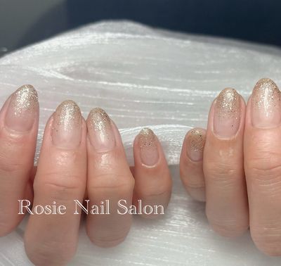 ☆新規ジェルオフ無料★[HAND] カラー(ラメ)グラデーション¥6480