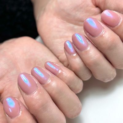 オーロラ/ミラーネイル