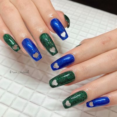 ⚠️注意事項必読⚠️
Gel-X使用 ハートパンチ scalp 1 color