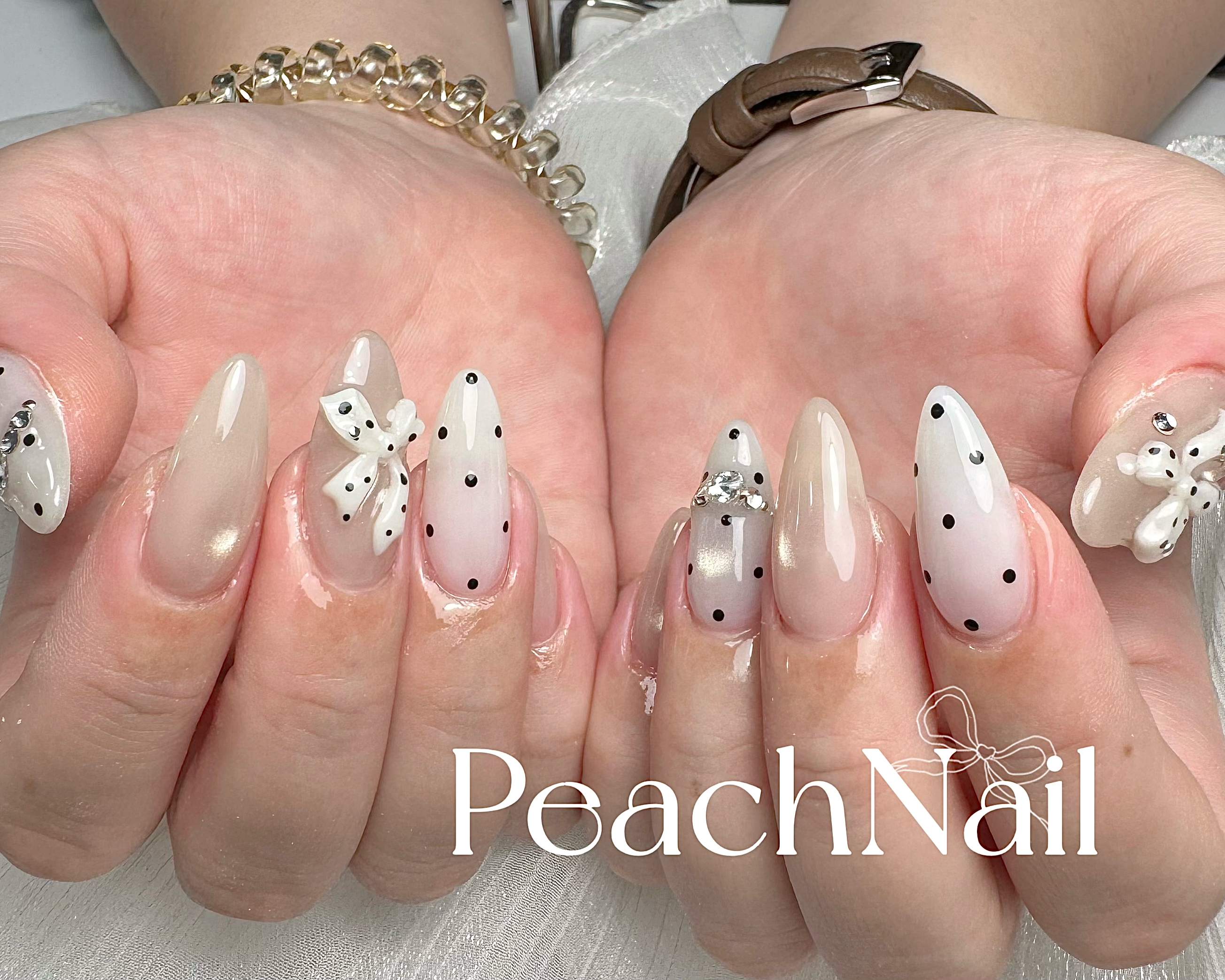 Peach_Nail